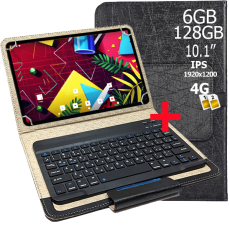 Планшет-телефон Hoozo Neo Tаb 10 LTE  6GB/128GB DUAL SIM 10.1" IPS FULL HD 1920x1200 Blue + Чехол с Bluetooth клавиатурой! 