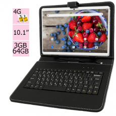 Планшет - телефон Adronix S 364 LTE Pink IPS 10.1''  3GB/64GB  + Чехол-клавиатура