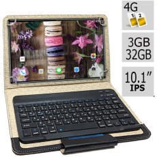 Планшет-ноутбук Hoozo LTE Tab332 Blue 3/32 DUAL SIM 10.1" IPS с Bluetooth клавиатурой
