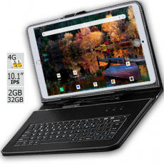 Планшет-телефон Hoozo MTPad116 LTE 2/32 4G Silver + Чехол-клавиатура