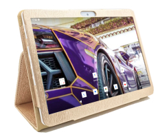 Обложка-подставка Аdronix универсальная для планшетов Adronix Neo Tаb 10 LTE с диагональю 10.1" Gold