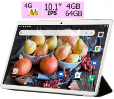 Планшет - телефон  Adronix S 464 LTE Pink IPS 10.1''  4GB/64GB  + Чехол-книжка