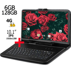 Планшет-телефон Hoozo Neo Tаb 10 LTE  6GB/128GB DUAL SIM 10.1" IPS FULL HD 1920x1200 Blue+ Чехол-клавиатура!