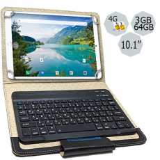 Планшет-телефон Adronix MT Pad 364 LTE 3/64 Pink + Чехол с Bluetooth клавиатурой!